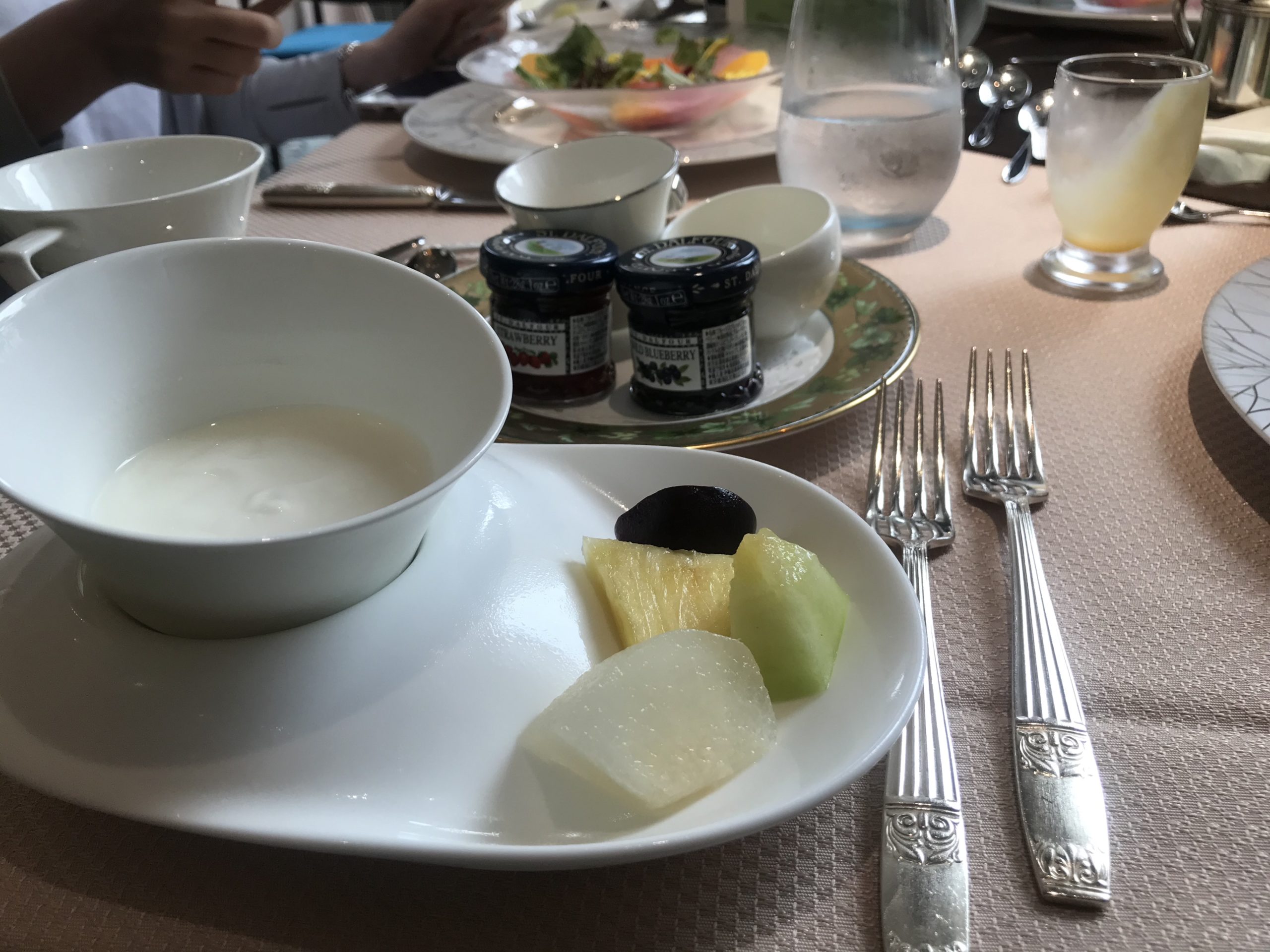ザ・プリンス箱根芦ノ湖「ルトリアノン」朝食の様子
