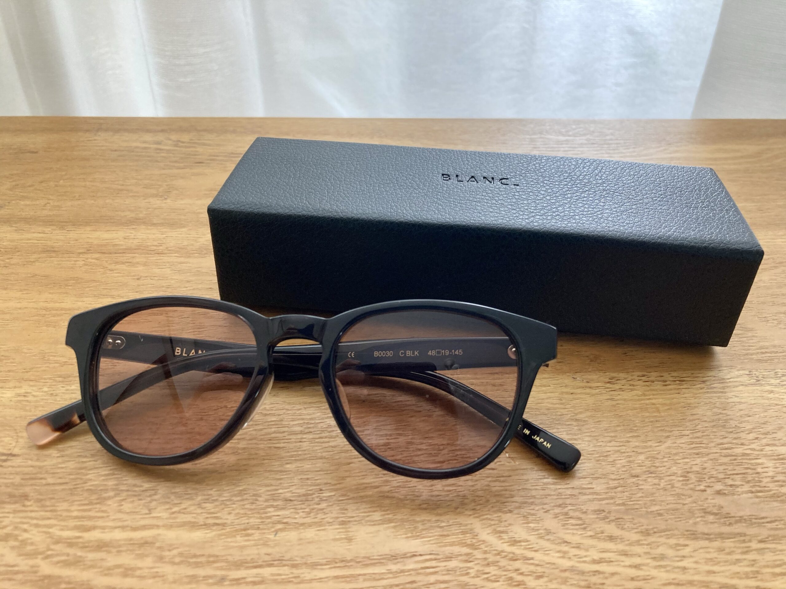 BLANC..(ブラン）】日本ブランドのしっくりくるサングラスを購入しま