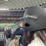 【東京ドームエキサイトシート観戦記】グラウンドが近い！迫力満点の野球観戦でした！