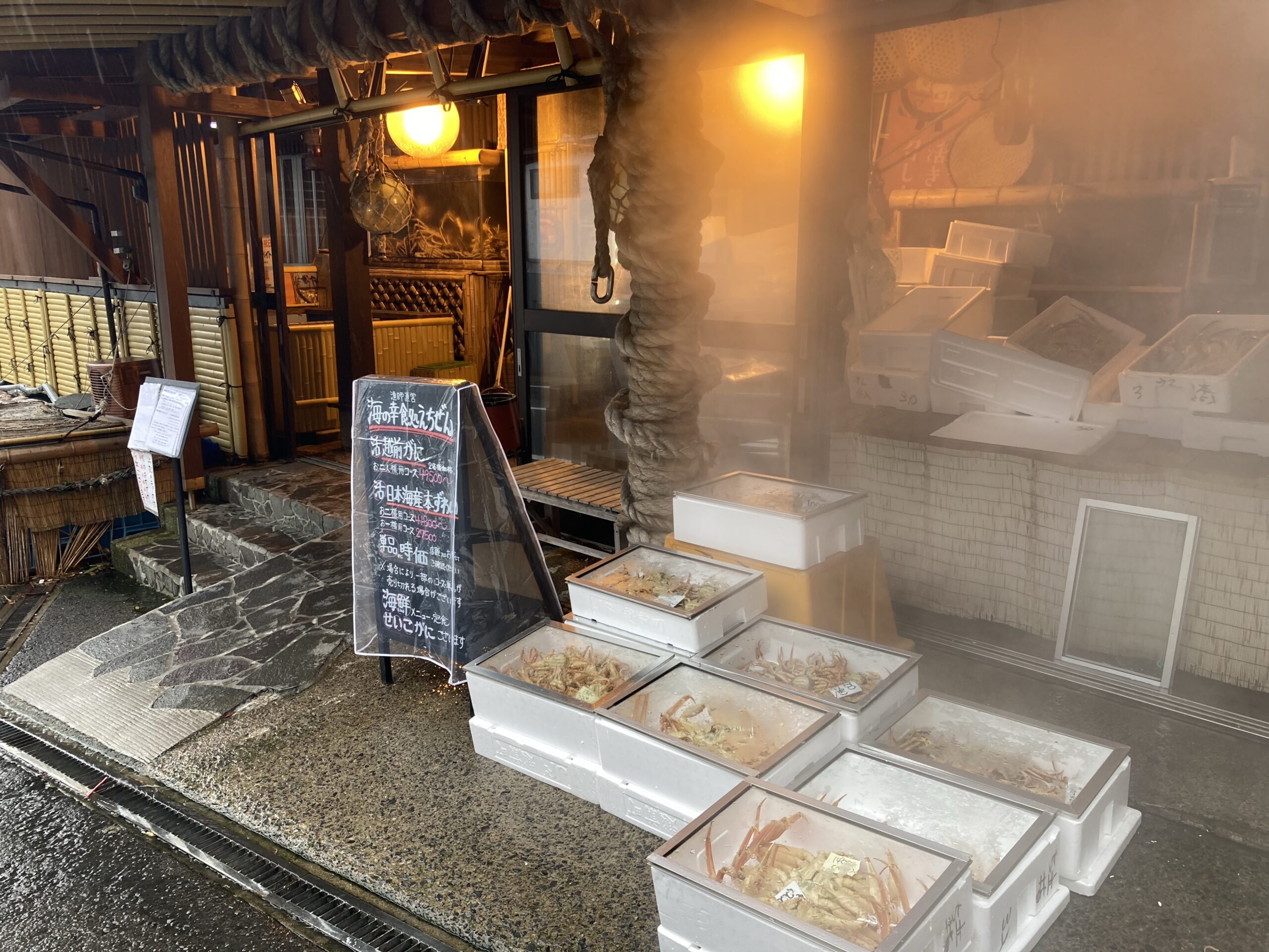 今年も越前ガニを求めて福井越前へ、セイコガニ丼を堪能してきました！