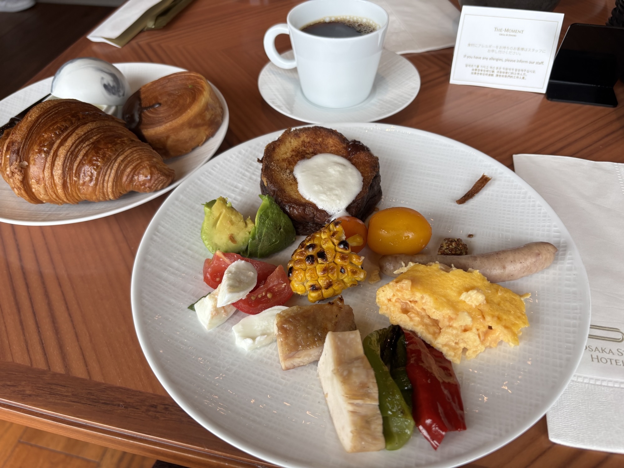 【大阪ステーションホテル】マリオットポイント泊と驚愕の9000円朝食ビュッフェ