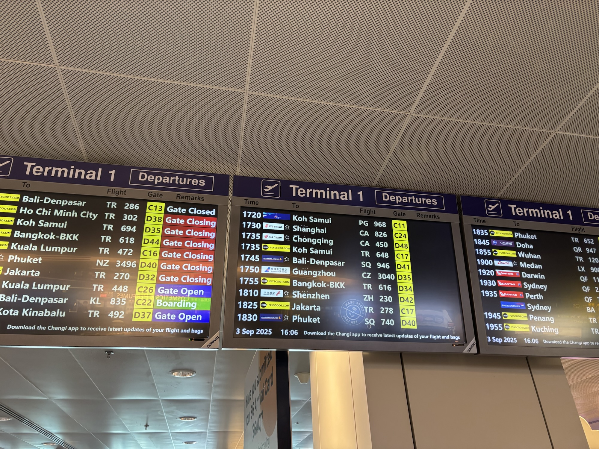 【夫婦バリ旅行】セントレアからシンガポール航空乗り継ぎでデンパサール空港へ