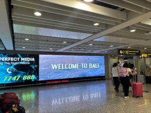 【夫婦バリ旅行】セントレアからシンガポール航空乗り継ぎでデンパサール空港へ