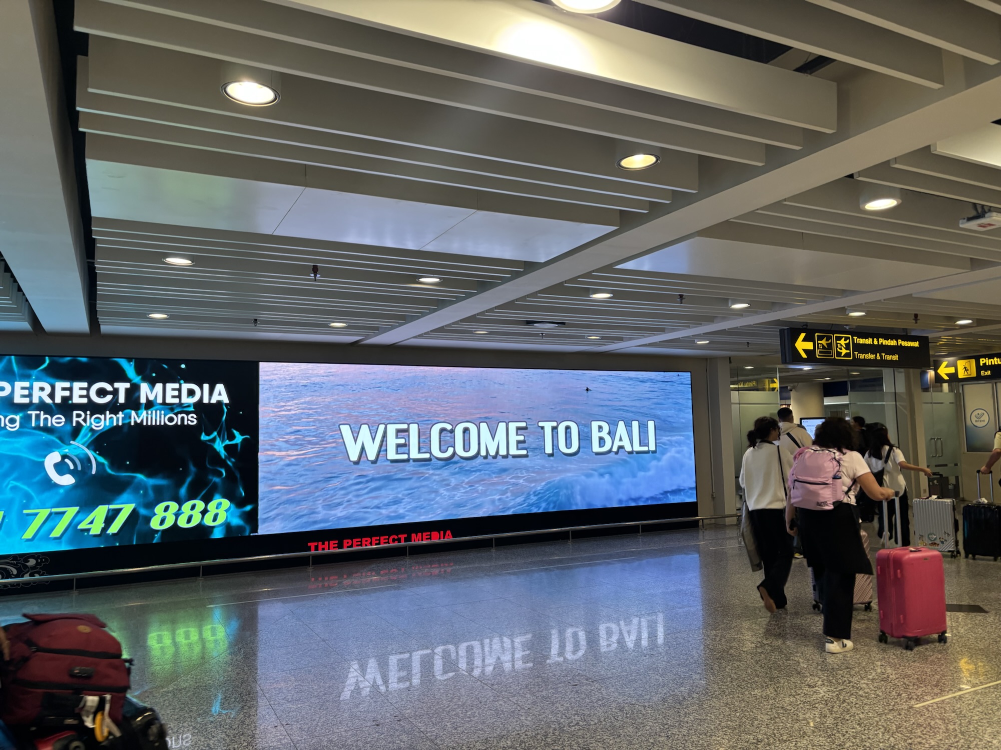 【夫婦バリ旅行】セントレアからシンガポール航空乗り継ぎでデンパサール空港へ