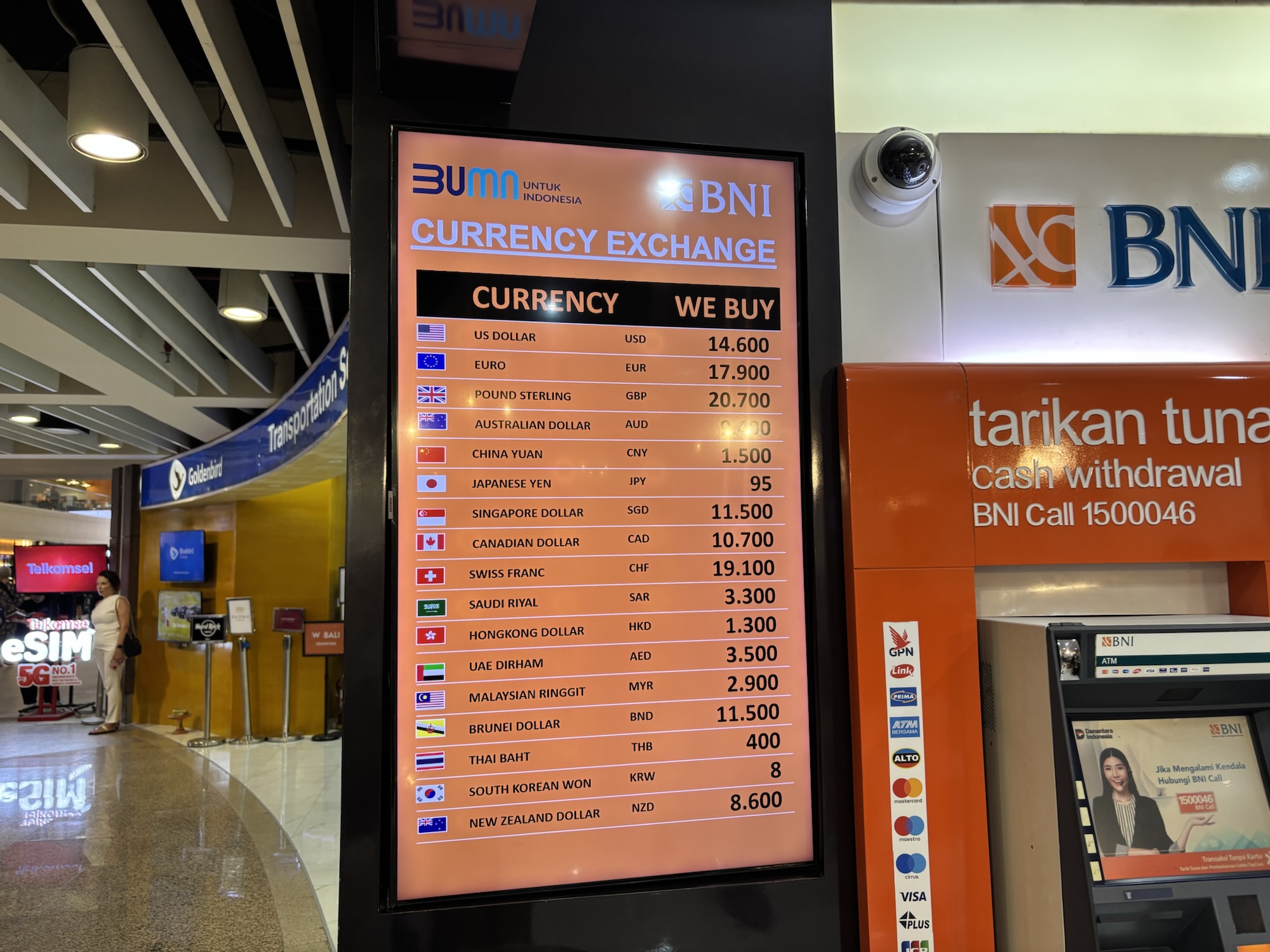 【夫婦バリ旅行】セントレアからシンガポール航空乗り継ぎでデンパサール空港へ