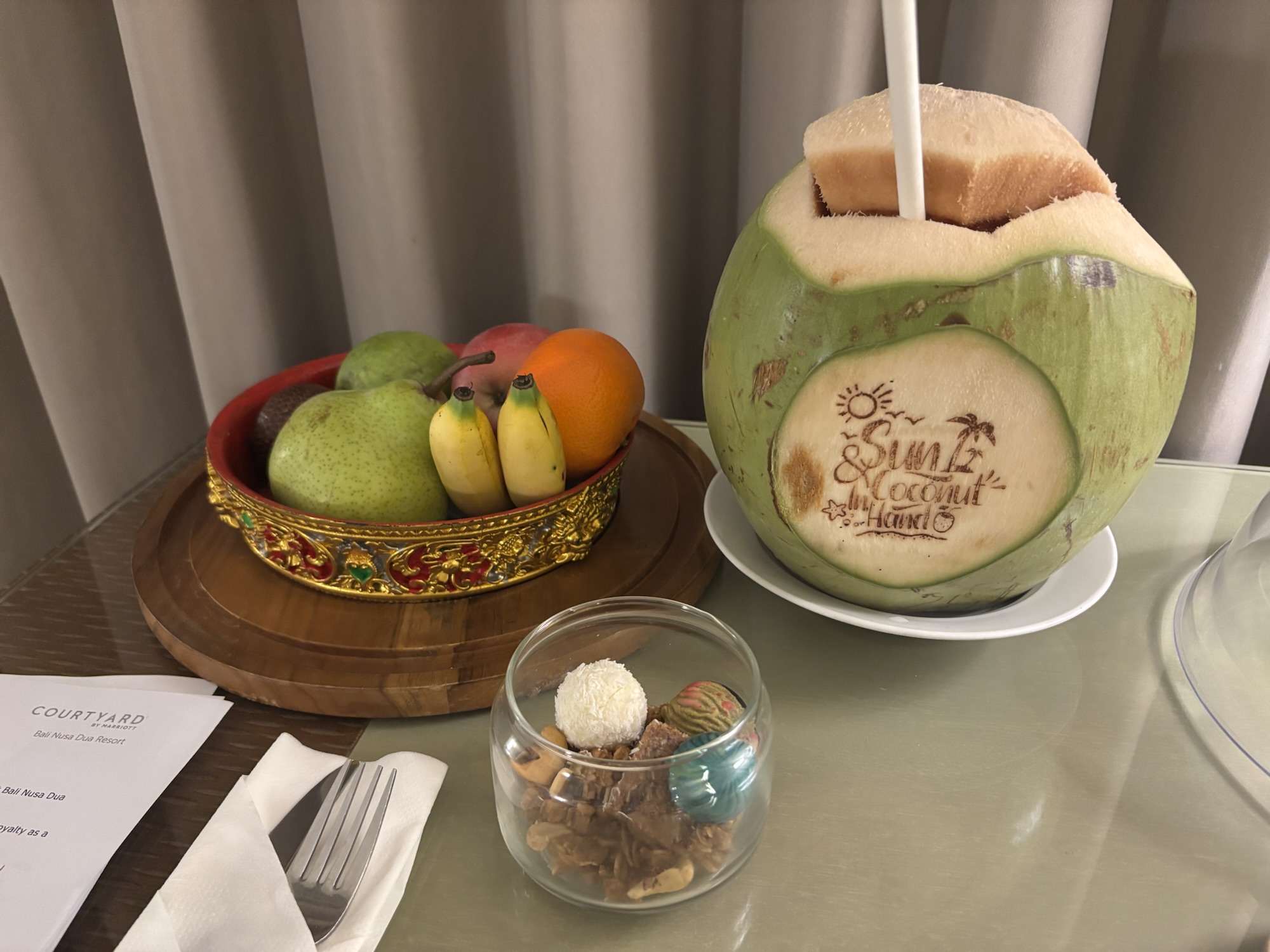 【夫婦バリ旅行】プラチナ特典満喫コートヤードバイマリオットバリ