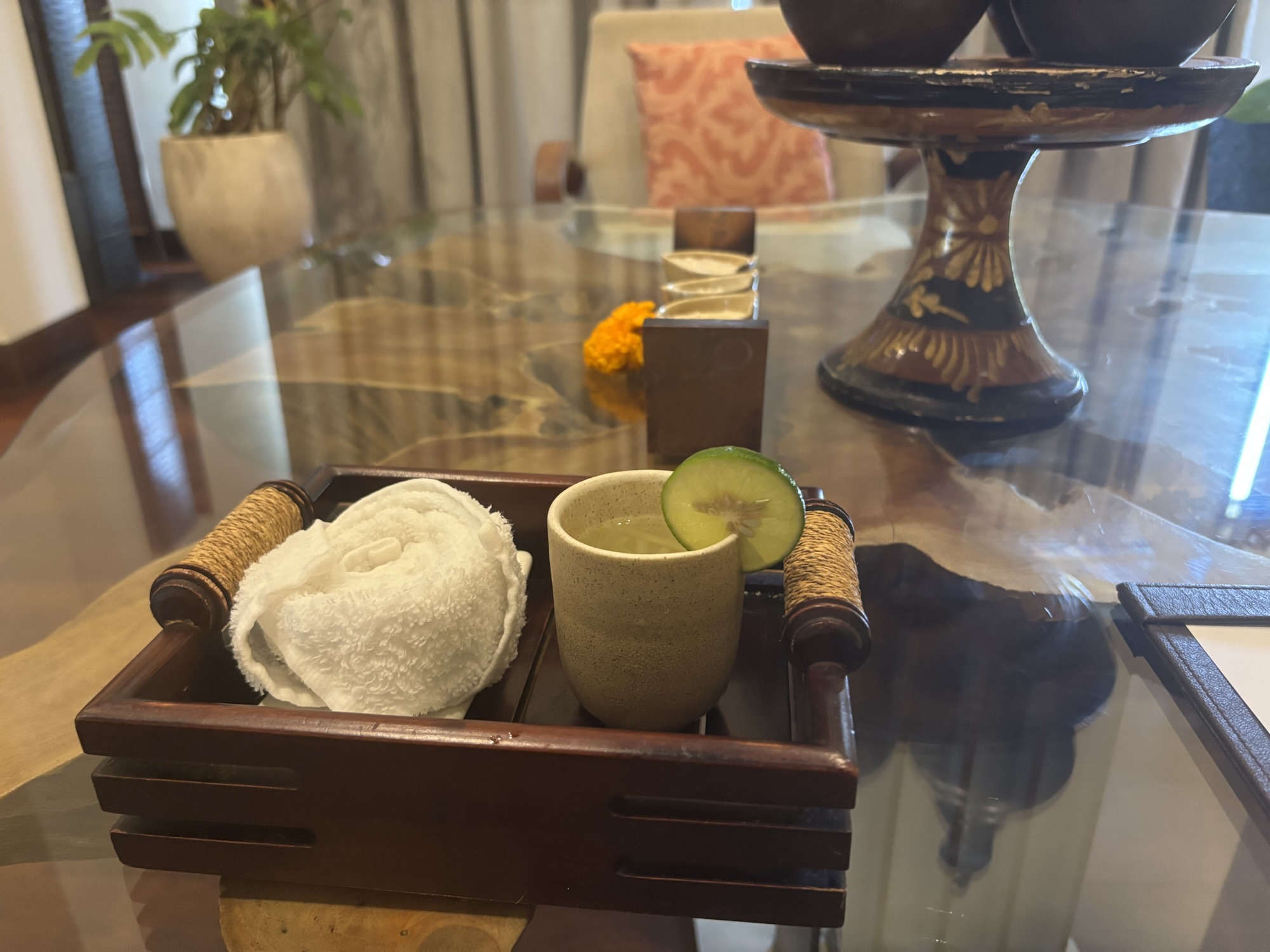 【夫婦バリ旅行】コートヤードバイマリオットバリでのスパの様子